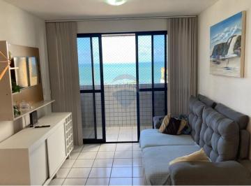 Apartamento · 56m² · 2 Quartos · 1 Vaga · APARTAMENTO MOBILIADO 2/4 COM VISTA MAR NO PORTO VERAO