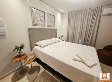 Dormitorio · Apartamento (flat) 1 dormitórios, portaria 24 horas, elevador, em condomínio fechado