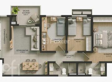 1dfdf434 · Apartamento, 3 dormitórios, 77.91 m², em Ouro Branco