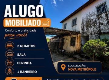 Apartamento · ALUGO APARTAMENTO MOBILIADO COM 2 QUARTOS NO NOVA METROPOLE