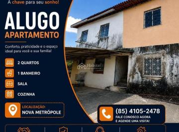 Apartamento · ALUGO APARTAMENTO COM 2 QUARTO NO NOVA METROPOLE