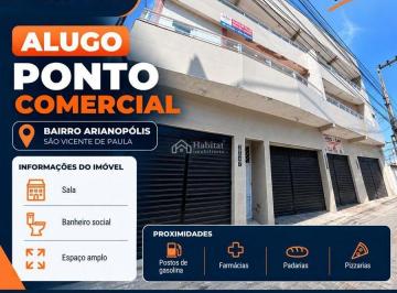 Comercial · ALUGO PONTO COMERCIAL NO BAIRRO ARIANOPÓLIS