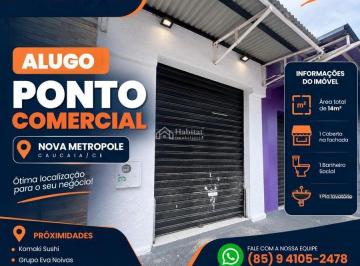 Comercial · ALUGO PONTO COMERCIAL NO NOVA METROPOLE