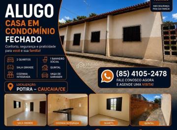 Casa · ALUGO CASA EM CONDOMINIO COM 2 QUARTOS NO PARQUE POTIRA
