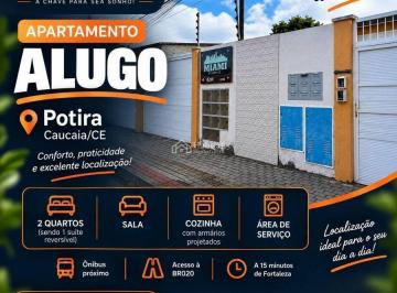 Apartamento · ALUGO APARTAMENTO COM 2 QUARTOS NO PARQUE POTIRA