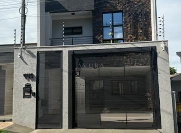 Casa · 150m² · 3 Quartos · 2 Vagas · Sobrado à venda em Maringá, Parque Lagoa Dourada, com 3 quartos, com 150 m², Parque Lagoa Dourada
