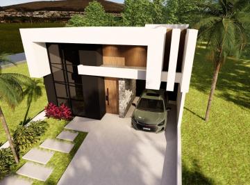 Casa · 140m² · 3 Quartos · 3 Vagas · Casa nova com piscina em condomínio no Jardim Mantova em Indaiatuba-SP: 3 quartos, 1 suíte, 2 salas,