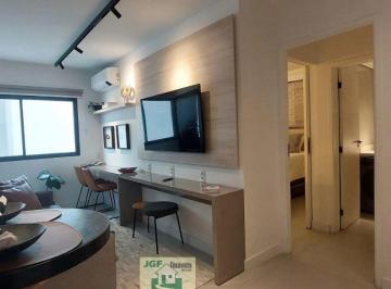 Apartamento de 1 quarto, · Vendo Flat mobiliado com 1 quarto, 1 vaga e sacada Brooklin/SP