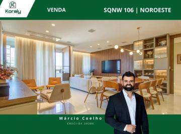 Apartamento de 3 quartos, Brasília · Apartamento de alto padrão, mobiliado, 3 suítes, à venda no Noroeste SQNW 106
