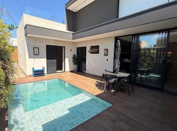 Casa · 390m² · 3 Quartos · 4 Vagas · CASA MODERNA E SOFISTICADA NO CONDOMÍNIO TERRAS DA FAZENDA