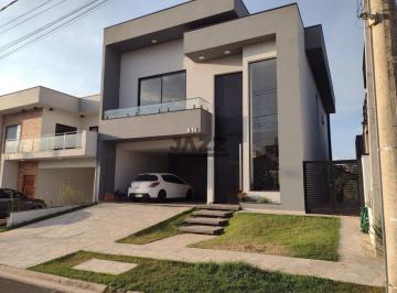 Casa · 311m² · 4 Quartos · 2 Vagas · Casa Moderna com Pé-Direito Duplo e Vista para a Área Verde em Valinhos