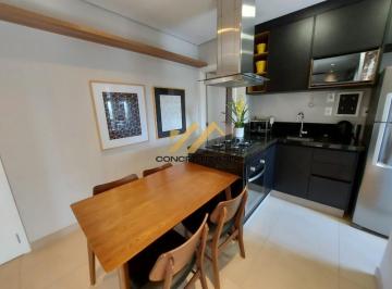 Apartamento · 55m² · 1 Quarto · 2 Vagas · Apartamento com 1 suíte, 55 m² para locação - Sky Towers Home, Indaiatuba/SP