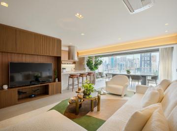 1b9a0f4e-f3d3-46ba-b834-67b645eb29df · Duplex para venda em Vila Nova Conceição com 2 quartos, sendo 2 suítes, 159m²