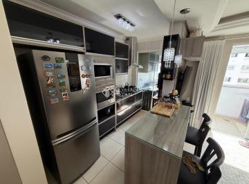 Apartamento · 48m² · 1 Quarto · 1 Vaga · Apartamento com 1 dormitório mobiliado na Fazenda Santo Antonio, São José