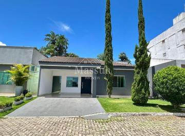 Casa · 400m² · 4 Quartos · CASA MODERNA DE 4 QUARTOS COM 2 SUÍTES, PISCINA E ESPAÇO GOURMET EM CONDOMÍNIO FECHADO ESTILO AMERIC