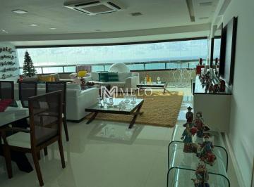 Apartamento · 4 Quartos · 3 Vagas · EXCLUSIVO! Vende-se Apt com 247m² Mobiliado, 4 Suítes, Andar Super Alto e 3 Vagas | Porteira Fechada