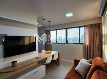 Apartamento · 1 Quarto · 1 Vaga · OPORTUNIDADE no Parque do Cais, Mobiliado com Sala, 1 quarto, 1 banheiro, 1 vaga, Andar Super Alto