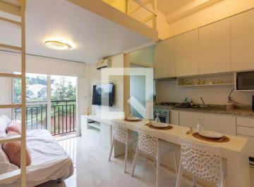 Apartamento · 50m² · 1 Quarto · 1 Vaga · Apartamento para Aluguel - Granja Viana, 1 Quarto, 50 m² - Cotia