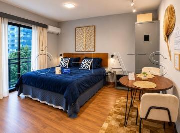 Apartamento · 25m² · 1 Quarto · 1 Vaga · Flat Interative 25m² Mobiliado no Jardim Paulista, perto da Av. Paulista