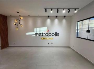 Sala · Sobrado com 2 dormitórios à venda, 130 m² por R$ 851.000,00 - Vila Alzira - Santo André/SP
