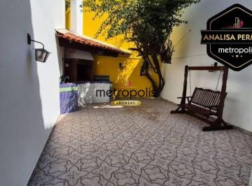 Área Gourmet · Sobrado com 4 dormitórios à venda, 213 m² por R$ 770.000,00 - Nova Petrópolis - São Bernardo do Camp