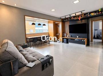 55a8833b6c3a40017575aac0703a3537bb6f9b42 · Apartamento com 2 dormitórios à venda, 68 m² por R$ 549.000,00 - Parque Amazônia - Goiânia/GO
