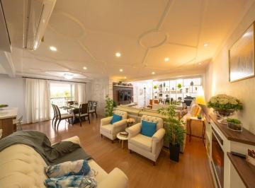 Sala de Estar/Jantar · Apartamento venda - 131 m², 3 dormitórios - Atmosphera Natural Living - Jardim Ermida I, Jundiaí