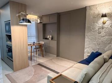 Apartamento · 45m² · 1 Quarto · 1 Vaga · Apartamento mobiliado e decorado à venda no Setor Bueno – Ritmo Bueno