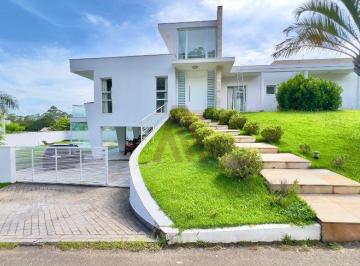 Casa · 415m² · 4 Quartos · 6 Vagas · Onde a sofisticacao encontra a serenidade: Mansao Contemporanea no Terras de Santa Teresa - Itupeva 