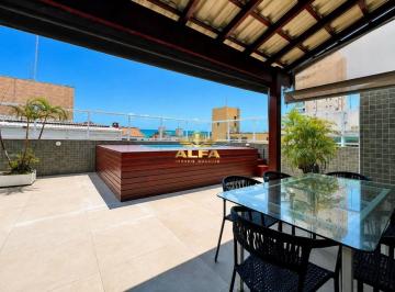 Apartamento · 100m² · 3 Quartos · 2 Vagas · Cobertura em Jardim Santa Genoveva, Guarujá/SP de 100m² 3 quartos à venda por R$ 950.000,00