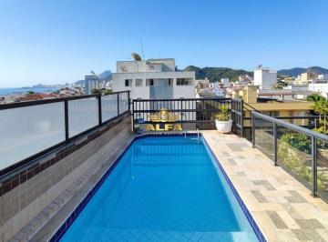 Apartamento · 206m² · 2 Quartos · 2 Vagas · Cobertura em Jardim Três Marias, Guarujá/SP de 206m² 2 quartos à venda por R$ 800.000,00