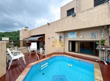 Apartamento · 170m² · 3 Quartos · 1 Vaga · Cobertura em Barra Funda, Guarujá/SP de 170m² 3 quartos à venda por R$ 1.700.000,00