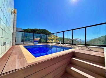 Apartamento · 300m² · 5 Quartos · 4 Vagas · Cobertura em Barra Funda, Guarujá/SP de 300m² 5 quartos à venda por R$ 2.200.000,00