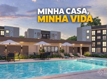 Apartamento · 44m² · 2 Quartos · 1 Vaga · APARTAMENTO 2 DORMITORIOS, GARAGEM PRIVATIVA, MINHA CASA MINHA VIDA EM NAVEGANTES