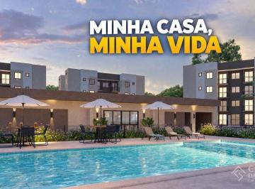 Apartamento · 44m² · 2 Quartos · 1 Vaga · APARTAMENTO 2 DORMITORIOS, GARAGEM PRIVATIVA, MINHA CASA MINHA VIDA EM NAVEGANTES