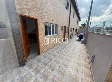 Casa nova em São Jorge, São Vicente - 2 quartos, 2 banheiros, estacionamento - Escritura imediata · Casa - São Jorge