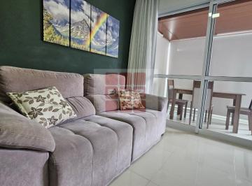 Foto 01 · Apartamento para locação no Brooklin: 1 quarto, 1 suíte, 1 sala, 1 banheiro - 50m² em São Paulo-SP!