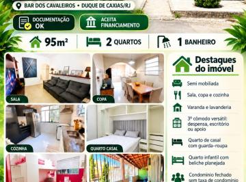 Casa de 2 quartos, Duque de Caxias · Casa à venda - Quartos Mobilhados - DOCUMENTAÇÃO OK! - Engenho do Porto