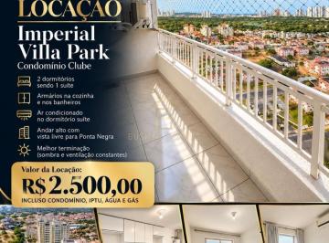 Foto 01 · Apartamento para alugar no Villa Park, com 02 quartos - Ponta Negra, Natal/RN
