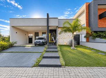 Casa · 227m² · 3 Quartos · 4 Vagas · BELÍSSIMA CASA DE LUXO NO CONDOMÍNIO SANTA MÔNICA - CAÇAPAVA - 227M²