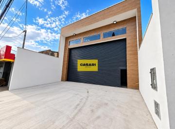 Comercial · 250m² · 2 Vagas · Galpão Novo para Locação com 250 m² e Pé-Direito de 7 Metros – Assunção | São Be