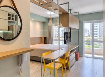 Apartamento · 25m² · 1 Quarto · Residencial Mobi One Pinheiros para locação 1 dormitório próximo ao Metrô Oscar Freire.