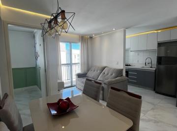 Apartamento · 52m² · 2 Quartos · 1 Vaga · Apartamento MOBILIADO para alugar em Cotia, Quinta dos Angicos, com 2 quartos, com 50 m², Raizes Eco