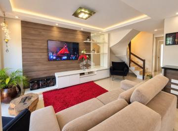 Casa · 163m² · 3 Quartos · 2 Vagas · Casa em Condominio 3 dormitórios, suíte, semimobiliado, churrasqueira, 2 vagas, 163,44m² privativos
