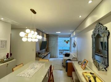 Apartamento · 82m² · 3 Quartos · 1 Vaga · Apartamento Mobilado com 3 Quartos e Varanda à venda na Ponta Verde no Edf Personale
