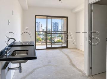Apartamento · 28m² · 1 Quarto · Perto do metrô Borba Gato: studio 28m² no Residencial Hub Brooklin, Chácara Santo Antônio
