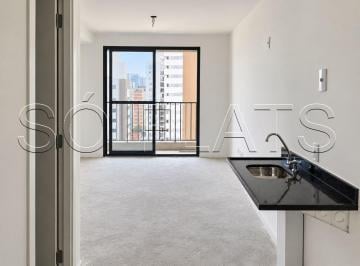 Apartamento · 25m² · 1 Quarto · Studio 25m² com varanda na Vila Olímpia, a uma quadra da Avenida Santo Amaro