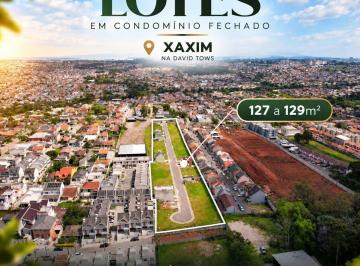 Terreno · 127m² · LOTES A PARTIR DE R$ 215 MIL EM CONDOMÍNIO FECHADO NO XAXIM