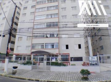Apartamento · 37m² · 1 Quarto · 1 Vaga · Apartamento em prédio frente mar, 1 dormitório, semi - mobiliado em Praia Grande, Vila Caiçara, próx