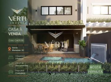 8935c1edeac4fb43e405880399a370721a067420 · Casa com 3 dormitórios à venda, 216 m² - Garcia - Blumenau/SC